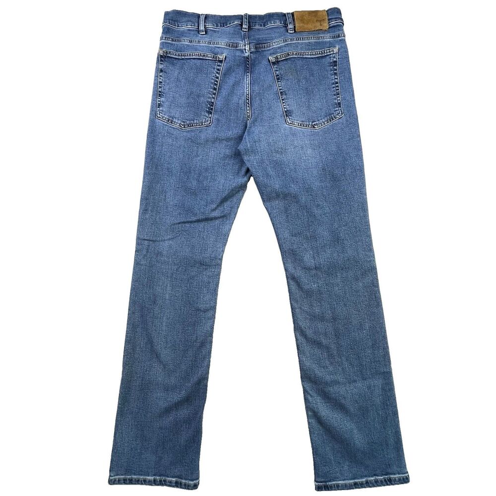 Tecovas Slim Straight Jeans Mens 32x32 Blue Denim Western Cowboy Stretch Comfort - Picture 9 of 14